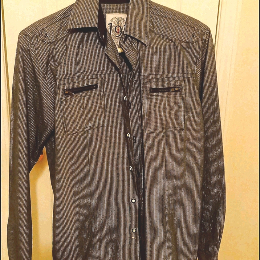 NWT 191 NORDSTROM WESTERN SHIRT - Picture 1 of 6